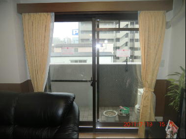 豊中市庄内Ｋ様邸 防音対策で内窓ペアタイプ全窓取付 静かになり喜ばれております。