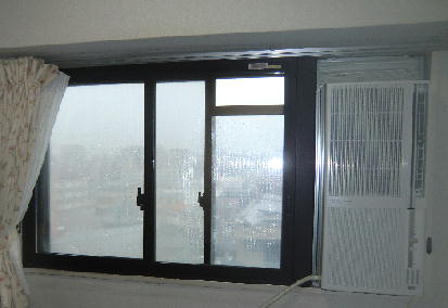 豊中市Ｎ様邸 防寒対策で内窓ペアタイプ４窓 窓用エアコン付き取付事例